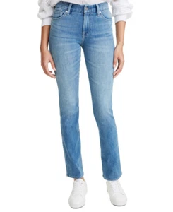 7 For All Mankind Women's Kimmie Straight-Leg Jeans (Langley, 24) - Picture 1 of 3