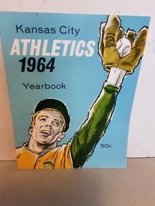 Vintage Yearbook, 1964, for Kansas city Athletics baseball team. - Picture 1 of 2