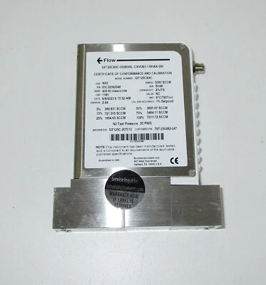 Brooks instrument GF125C-207010 GF125CXXC-0029005L-CXVOE0-1181AX-000 NH3 - Image 1 of 4