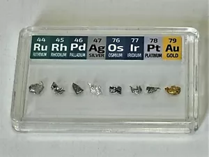 Ruthenium Rhodium Palladium Osmium Iridium Platin Gold Micro 1 KORN Edition - Bild 1 von 7