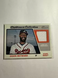K134,366 - 2015 Topps Heritage Clubhouse Collection Relics #CCRJH Jason Heyward - Picture 1 of 1
