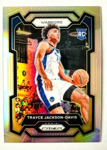2023-24 Panini Prizm Trayce Jackson-Davis SILVER Prizm RC #148 Warriors Rookie! - Picture 1 of 3