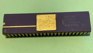 INTEL C82586 Vintage Ethernet LAN CO-Prozessor SBCDIP48 x 1 Stück - Bild 1 von 2