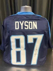 Titans Kevin Dyson Signed Jersey JSA COA - Picture 1 of 2