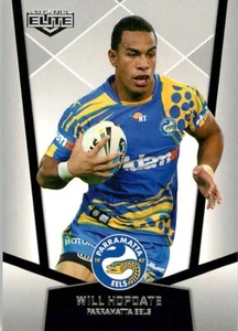 2015 PARRAMATTA EELS NRL Card WILL HOPOATE Elite - Bild 1 von 2