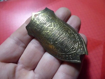 Ancienne Plaque  de Vélo Cycles BORDEAUX SPORT - Photo 1/2