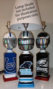 Carolina Panthers Lampe Handarbeit - Bild 1 von 4