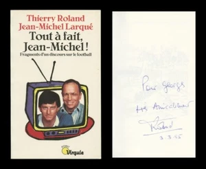 Thierry Roland (1937-2012) - Journaliste sportif - Livre dédicacé en personne - Bild 1 von 4