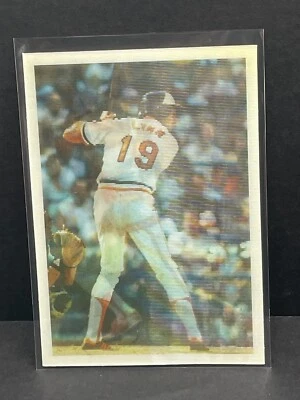 1986 Sportflics 71 Top Sluggers Reggie Jackson Fred Lynn Robin Yount baseball - Image 1 of 2