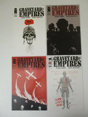 LOT OF 4 GRAVEYARD EMPIRE 1 2 3 4 NM NEAR MINT 9.6 IMAGE COMICS COMPLETE SERIES - Image 1 of 4