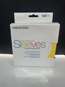 86 Stck. Memorex Multi Color CD & DVD Papierhüllen mit Fensterklappe NEU in offener Verpackung - Bild 1 von 5