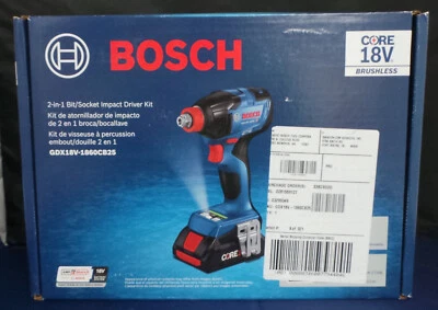 Bosch 18V Freak 1/4in & 1/2in Impact Driver Kit BRAND NEW - Image 1 of 4