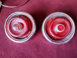 1955 FORD THUNDERBIRD ORIGINAL TAILLIGHT ASSEMBLY Lf & Rt - Picture 1 of 9