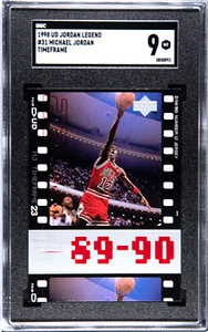 1998 Upper Deck UD Living Legend #31 Michael Jordan SGC 9 Jersey #12 Card - Picture 1 of 2