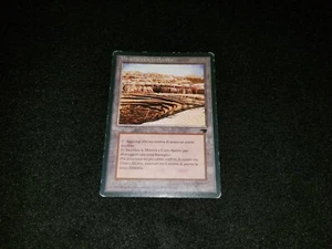 MTG 1x Renaissance uncommon land HP Italian FBB Strip Mine ships w/ tracking - Picture 1 of 2