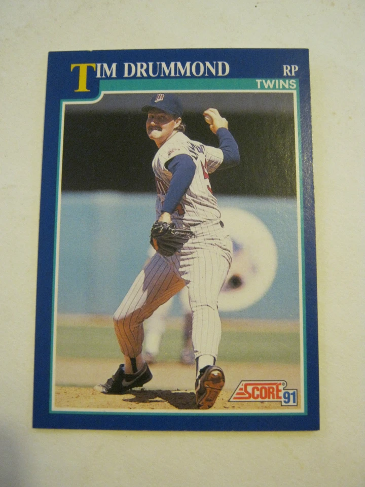 1991 Score #76 Tim Drummond Baseball Card, Ex Cond (EB1-30) - Image 1 of 1