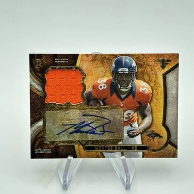 Montee Ball Rookie Autograph Relics RPA /99 2013 Topps Triple Threads #TTRAR-MB2 - Image 1 of 2