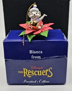 Disney’s President’s Edition Bianca From The Rescuers Ornament in Box Scholastic - Bild 1 von 4