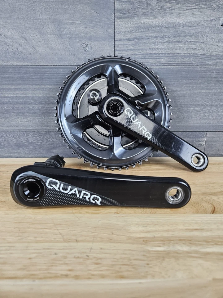 SRAM Quarq DFour91 Powermeter Dura-Ace 9100 Chainring 52-36T 162.5mm - Image 1 of 4