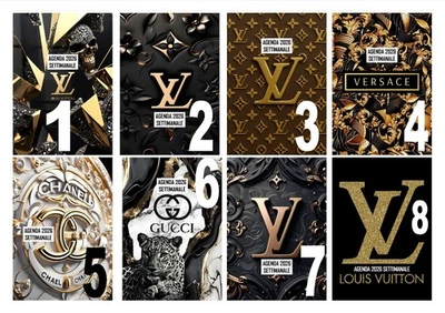 Agenda settimanale 2026 A4 GLAMOUR  X APPUNTAMENTI 21x30  spirale metallo - Immagine 1 di 2