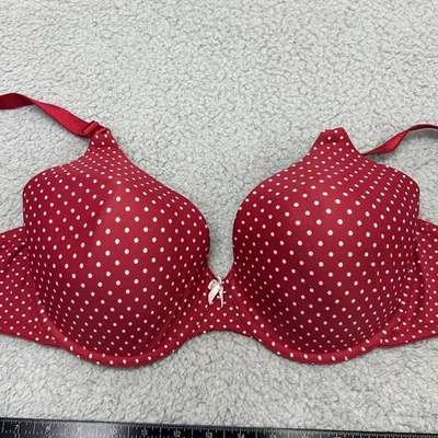 Sutiã Maidenform 36DD T-Shirt Sutiã 07959 One Fab Fit Demi Bolinhas - Imagem 1 de 4