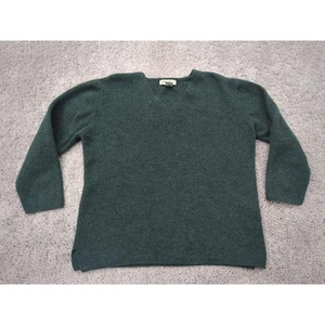 Vintage Eddie Bauer Pullover Damen Small Petites 100% Merinowolle Made in UK Y2K - Bild 1 von 9
