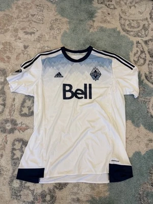 Camiseta Adidas 2015-2016 Vancouver Whitecaps Home - XL para hombre - hermosa blanca Foto 1 de 4