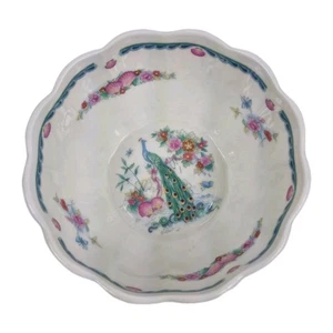 Royal Doulton Indian Summer 4.5″ Bowl / Dish – Porcelain China peacock - Picture 1 of 7