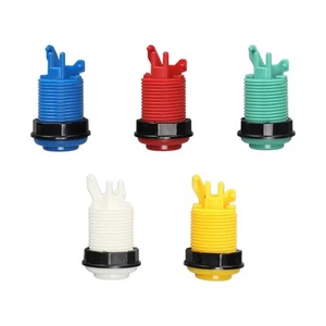 28mm Game Push Button 5 Colors DIY Parts LED Illuminated Buttons Switc FY - Afbeelding 1 van 22