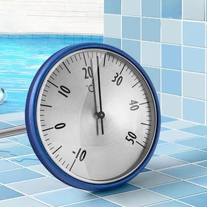 Thermomètre De Piscine Transparent Avec Jauge De Température Pour Aquarium - Picture 1 of 6