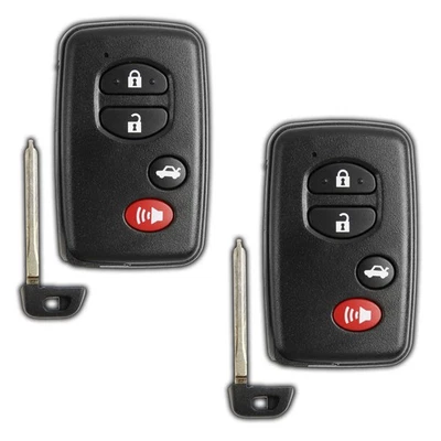 2 For 2007 2008 2009 Toyota Camry Replacement Smart Prox Remote Fob Key 4b 0140 - Imagem 1 de 2