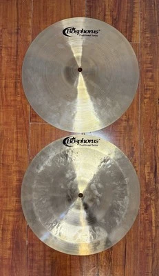 Platillos Hi-Hat de China Serie Tradicional Bósforo 14" únicos en perfecto estado Foto 1 de 2