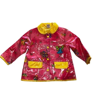 Bazongi Kids Girl’s SM Rosie Posie Sweet 100% Pure Fairy Princess Rain Coat - Picture 1 of 5