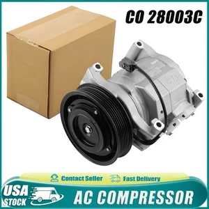 A/C AC Compressor w/ Clutch fit For 2003-2007 Honda Accord 2.4L CO-28003C - Bild 1 von 12