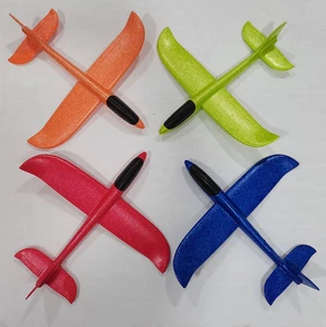4 Pack Airplane Toys, 17.5" Large Throwing Foam Plane - Picture 1 of 1