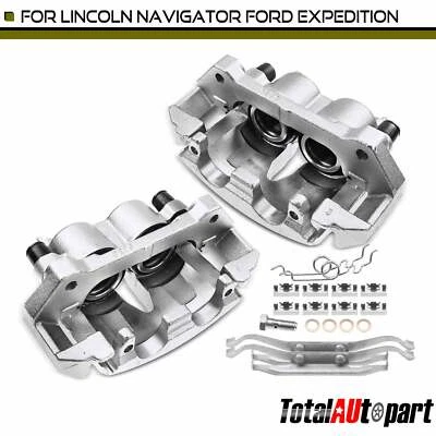 Pinza de freno de disco con soporte para Lincoln Navigator Ford Expedition frontal Foto 1 de 4