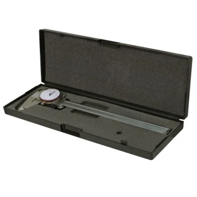 8'' / 200MM Dual Reading Dial Caliper Shockproof Scale Metric SAE Standard INCH - Image 1 of 4