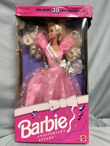 Muñeca Barbie Walmart 30 Aniversario Estrella Edición Especial De Colección 1992 Mattel - Imagen 1 de 7