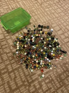 Tub of Marbles Variety Cat eye Shooters Pokémon - Picture 1 of 8