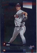 2002 Donruss Best of Fan Club Atlanta Braves Baseball Card #154 Greg Maddux