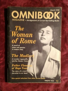 OMNIBOOK March 1950 Alberto Moravia Don Freeman Robert Benchley Carl Carmer - Picture 1 of 1