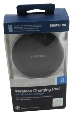Samsung Galaxy Wireless Charging Pad mit Micro USB Ladekabel Open Box - Bild 1 von 4