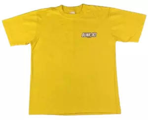 Vintage Blink 182 Crappy Since 92 Yellow Tee TShirt Size L Very Good Condition - Bild 1 von 14