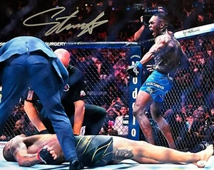 Israel Adesanya autographed 16x20 photo UFC JSA COA Style Bender - Picture 1 of 2