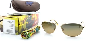 MAUI JIM Sonnenbrille Baby Beach MP-SG MJ-245-16 56-18 Polarisation Pilot Titan - Bild 1 von 14