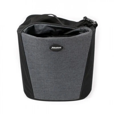 Haberland Britta Klickfix Fahrrad Frontträger- Korb grau