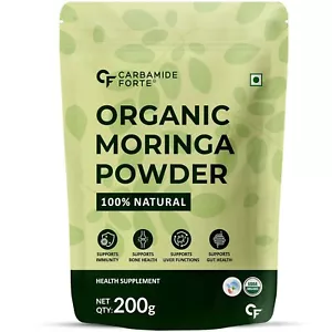 Carbamide Forte 100% Organic Moringa Powder - Moringa Oleifera - USDA Certified - Picture 1 of 10