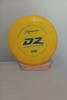 Prodigy D2 Max Disc Golf Distance Driver Yellow 175 Grams 400 plastic  - Image 1 of 4