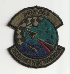Patch USAF Air Force - 343D AGS Excellence Thru lavoro di squadra - Foto 1 di 2