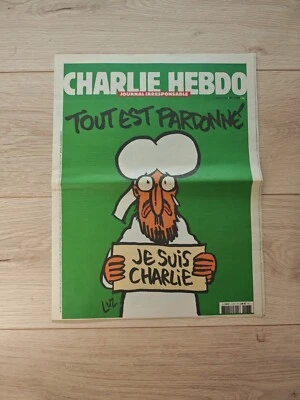 Revue Charlie Hebdo 14/01/2015 Tout est pardonné N° 1178 Numéro Hommage Neuf - Photo 1/4